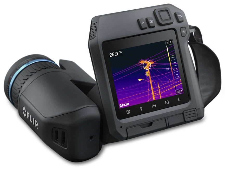 FLIR 1-Touch Level/Span   For Convenience and Improved Thermal Image Accuracy and Contrast